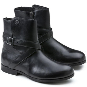 Collins Black Natural Leather Boots - Flying Possum | Since 1976