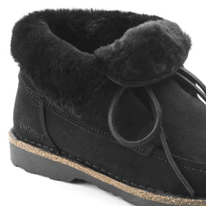 Bakki Black Suede Leather Boots - Flying Possum | Since 1976