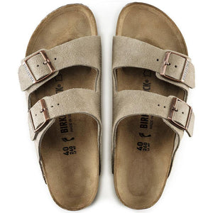 Arizona Taupe Suede Regular Footbed - Flying Possum | Since 1976