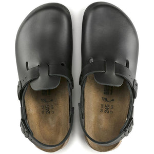 Tokio Black Natural Leather Narrow Footbed - Flying Possum | Since 1976