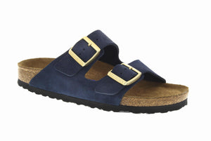 Arizona Navy Suede Soft Footbed - Flying Possum | Since 1976